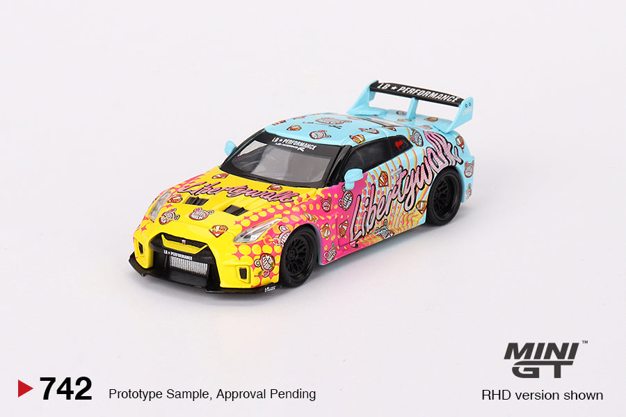 Mini GT 742 LB- Silhouette WORKS GT NISSAN 35GT-RR Ver. 1 LBWK KUMA