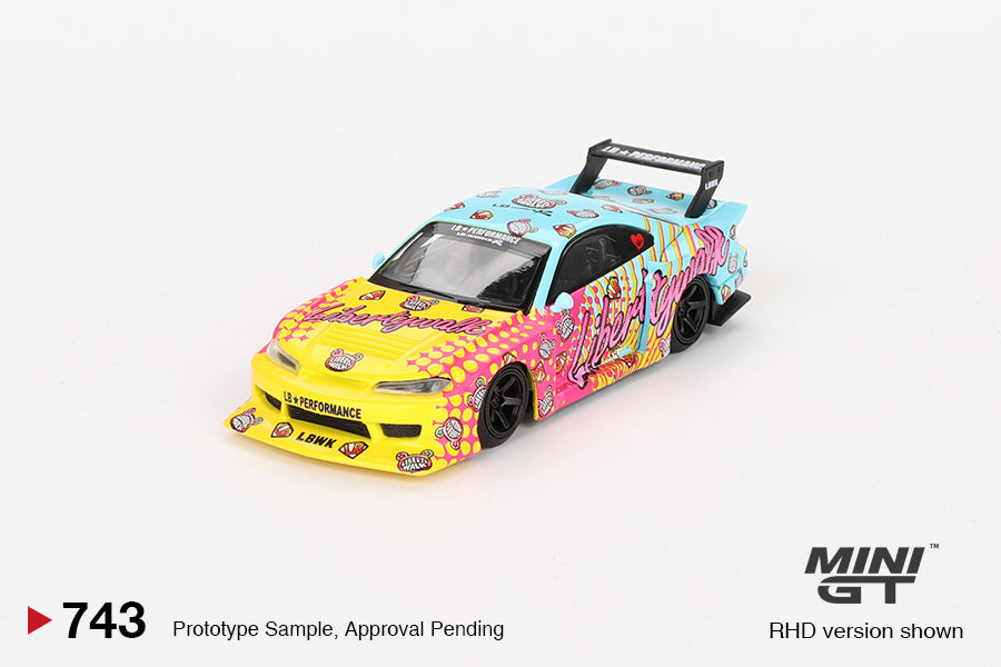 Mini GT 743 NIssan SILVIA (S15) LB-Super Silhouette LBWK KUMA