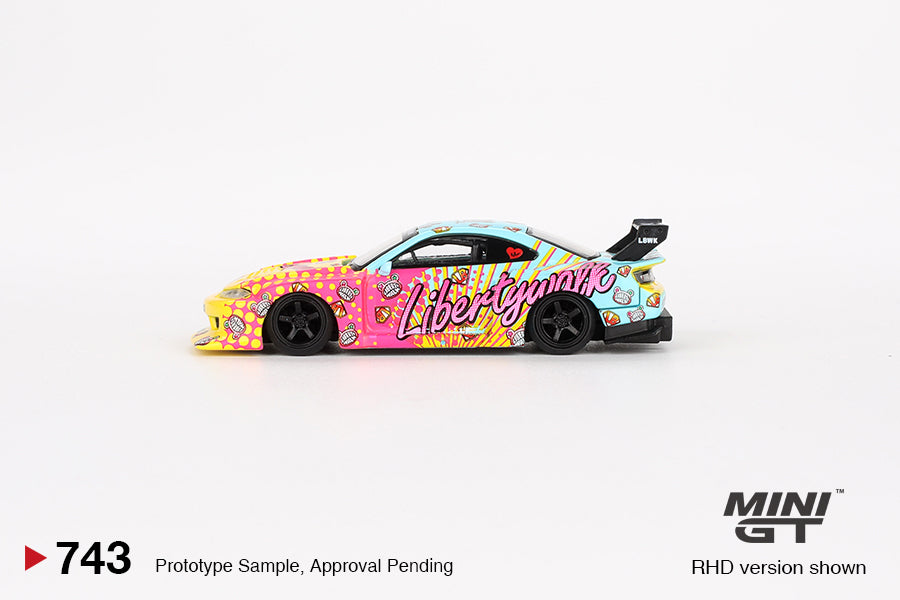Mini GT 743 NIssan SILVIA (S15) LB-Super Silhouette LBWK KUMA