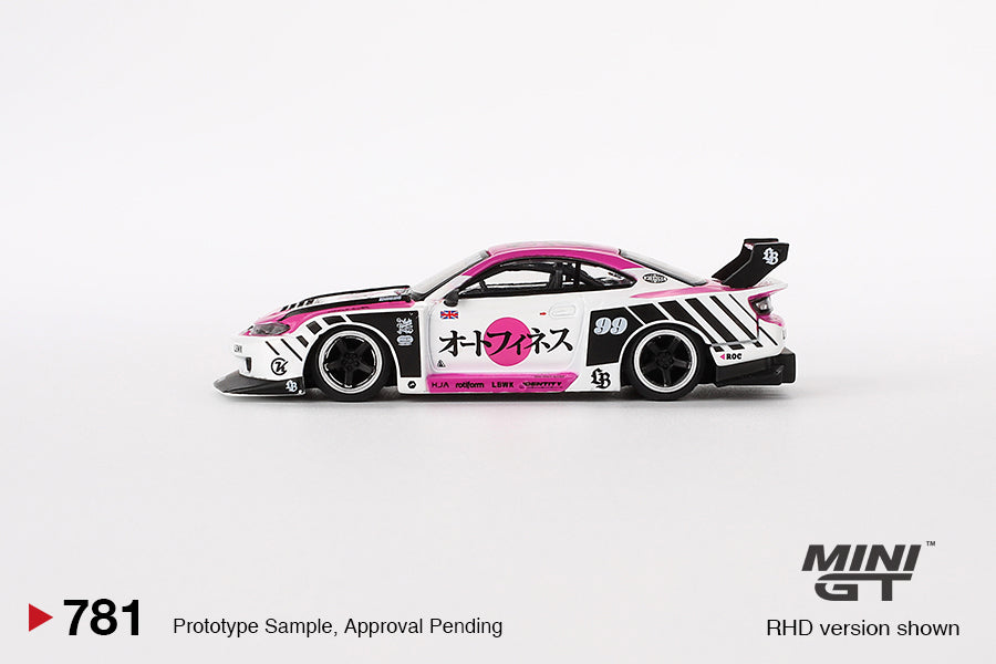 Mini GT 781 Nissan SILVIA (S15) LB-Super Silhouette Auto FInesse SEMA 2023
