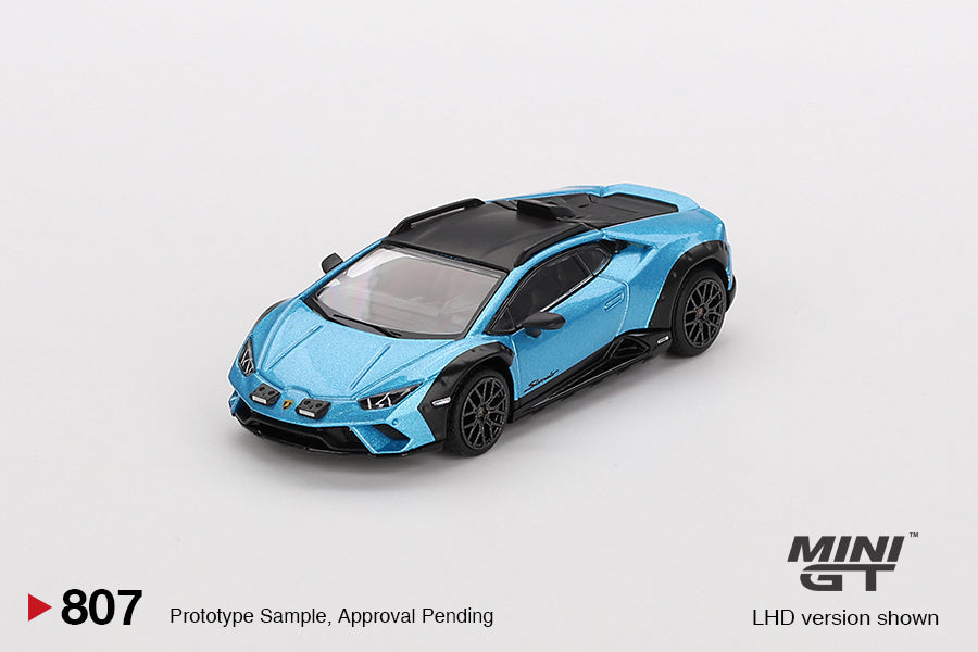Mini GT 807 Lamborghini Huracan Sterrato Blu Aegir
