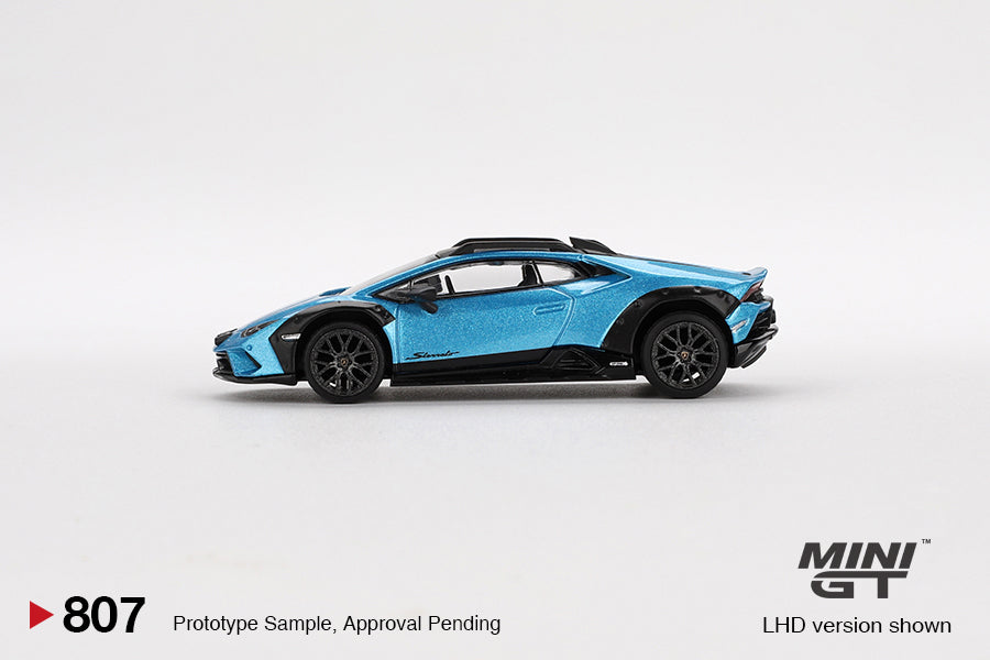 Mini GT 807 Lamborghini Huracan Sterrato Blu Aegir