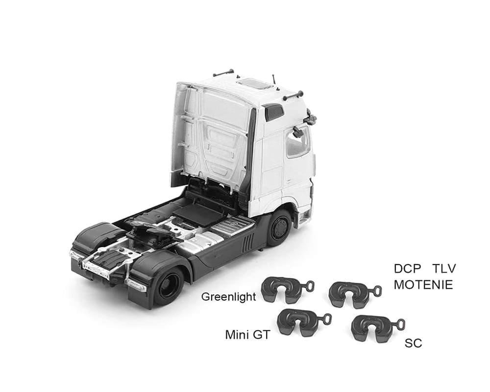 GCD 1:64 Mercedes-Benz AMG Actros Auto Transporter – Black 403