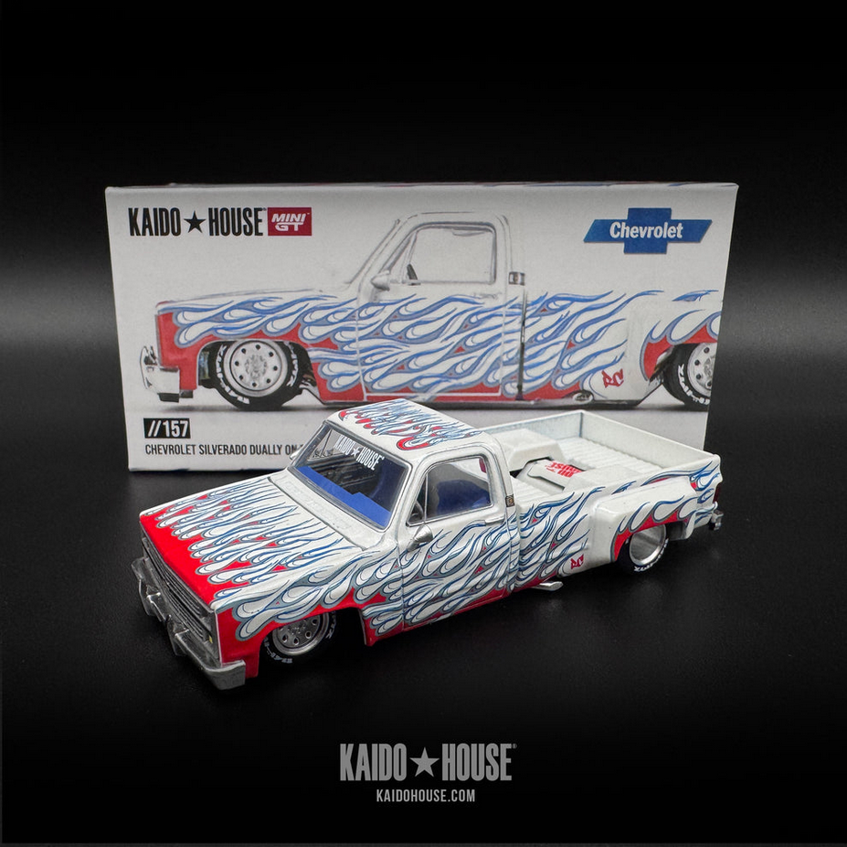 KH-157 Kaido GT Chevrolet Silverado Dually On Fire V2