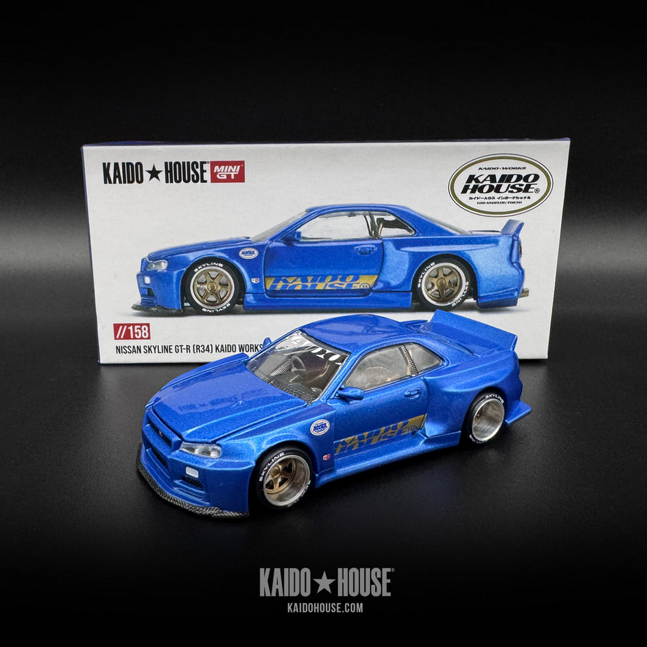 KH-158 Kaido GT Skyline GT-R (R34) Kaido Works™ Shinjuku V2