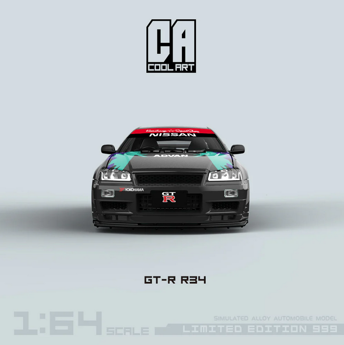 Cool Art GTR R34 HKS Livery