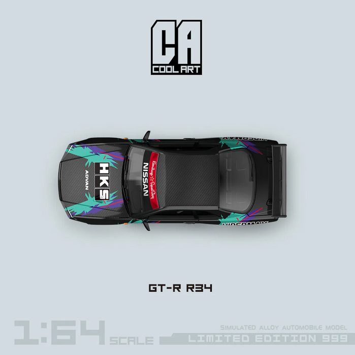 Cool Art GTR R34 HKS Livery