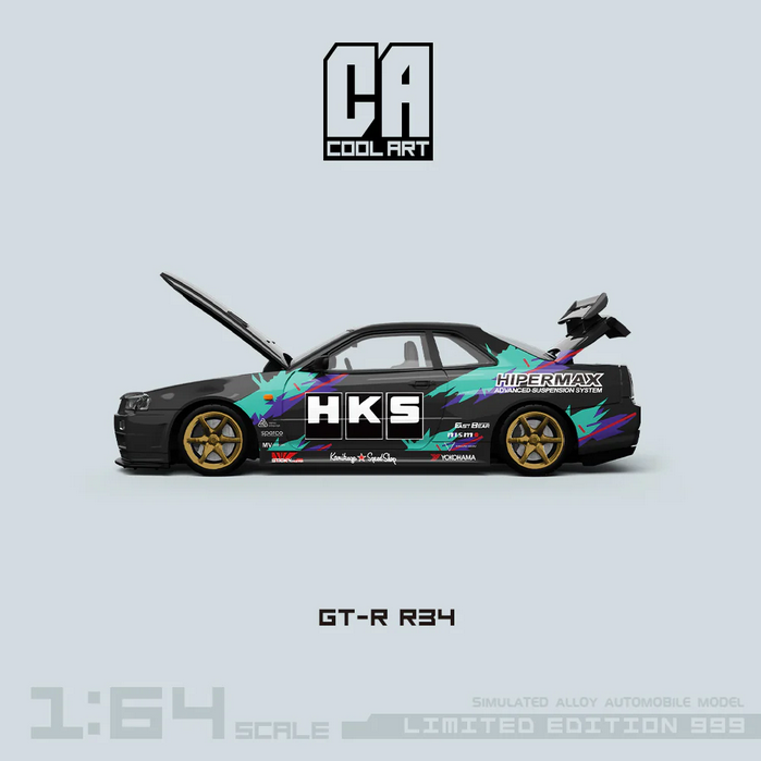 Cool Art GTR R34 HKS Livery