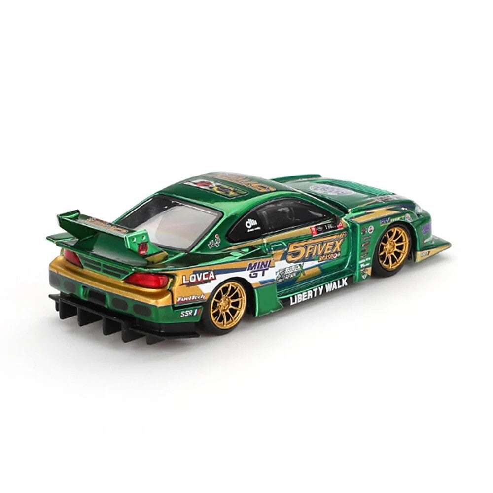 Mini GT 858 Nissan Silvia (S15) LB-Super Silhouette LBWK 2024 Fausto Racing