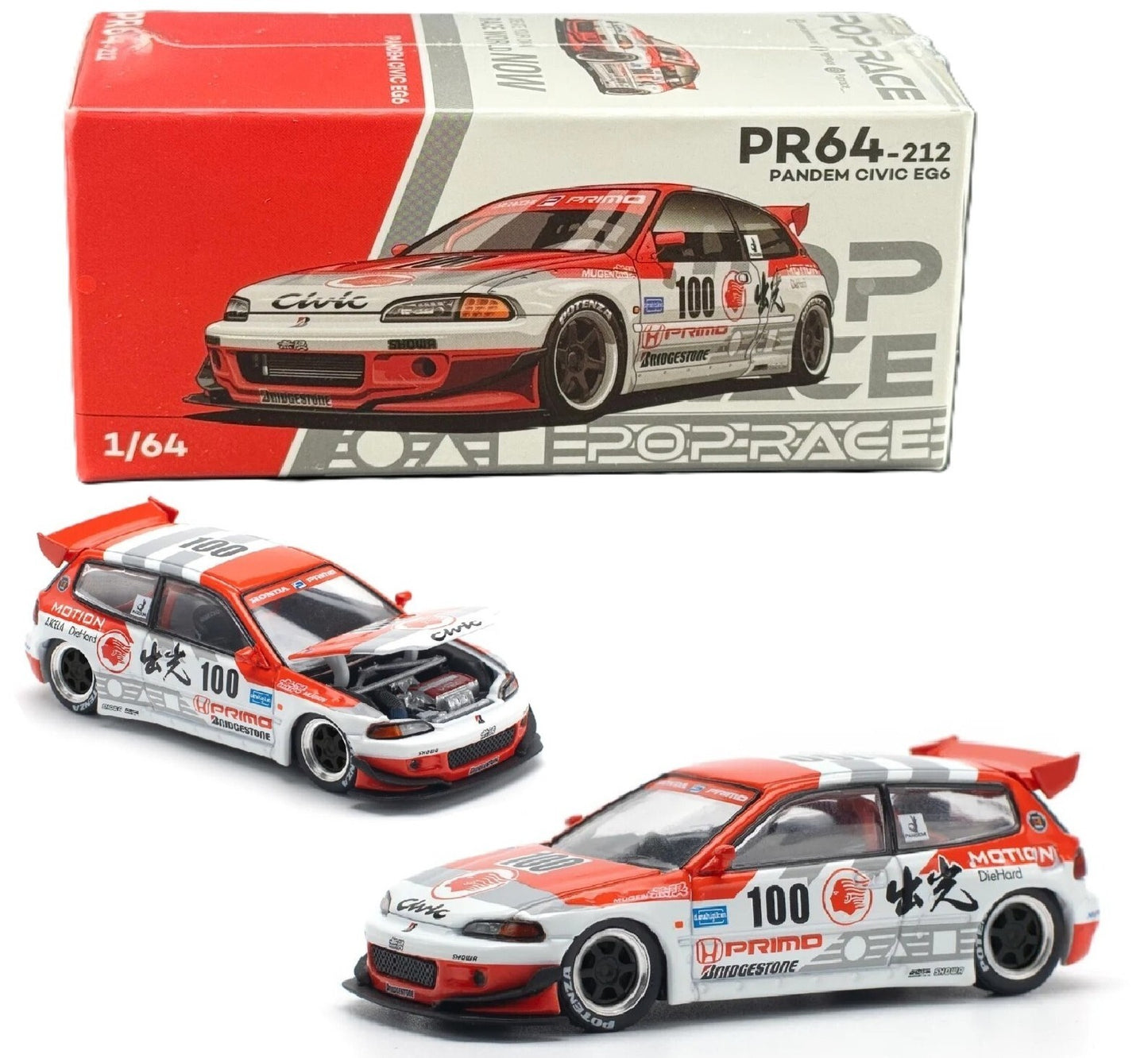 PR64-212 Pop Race Pandem Civic EG6