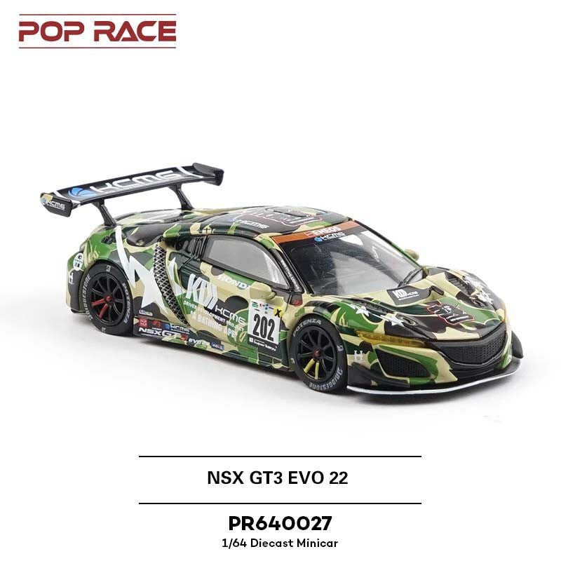 PR64-027 BAPE X POP RACE NSX GT3 EVO22