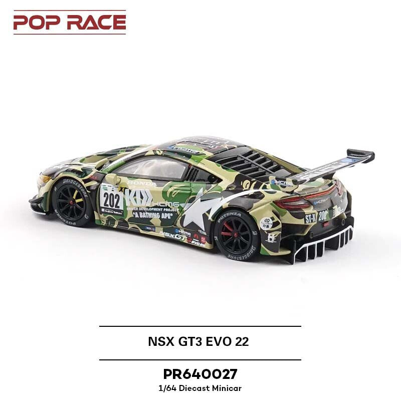PR64-027 BAPE X POP RACE NSX GT3 EVO22