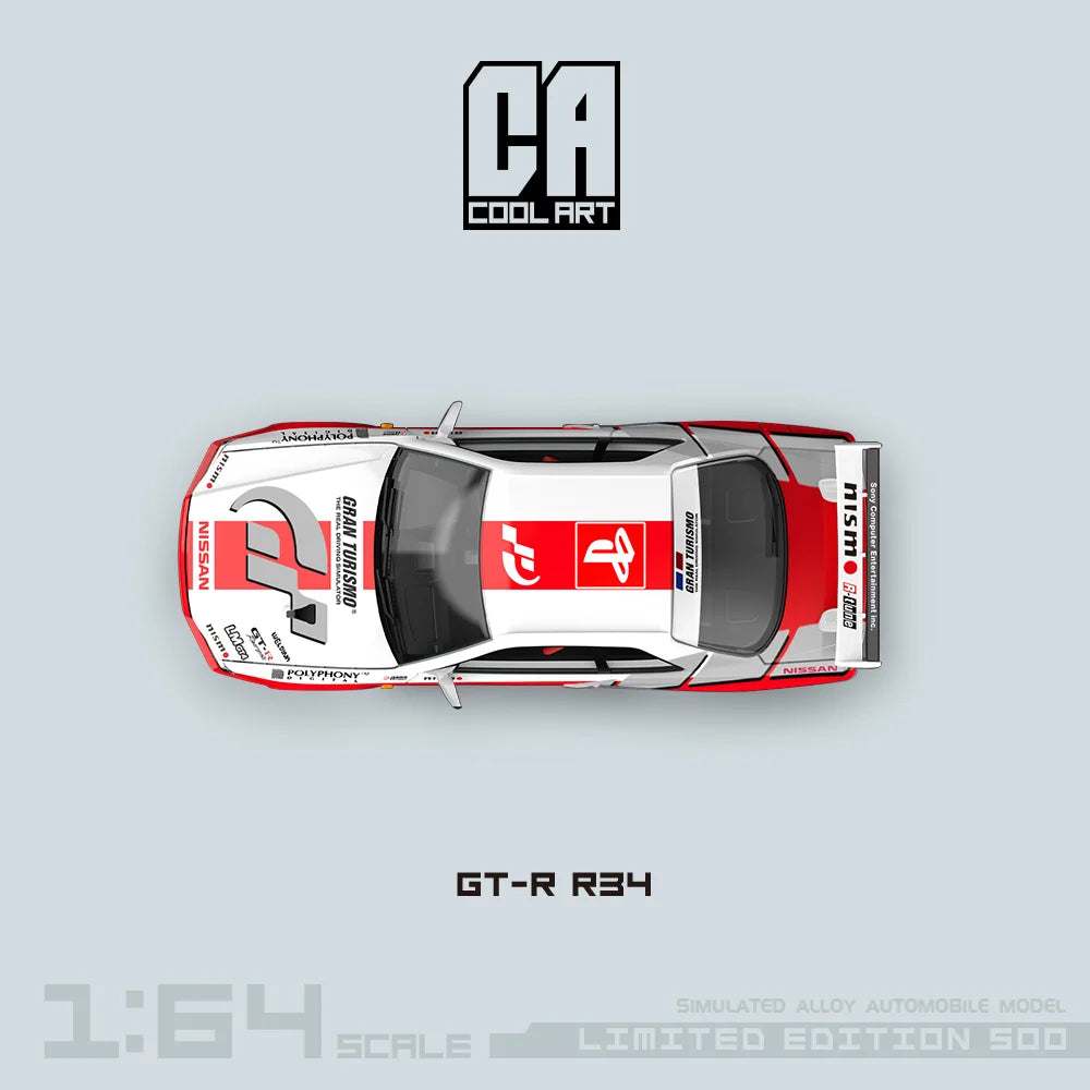 Cool Art GTR R34 Gran Turismo Livery