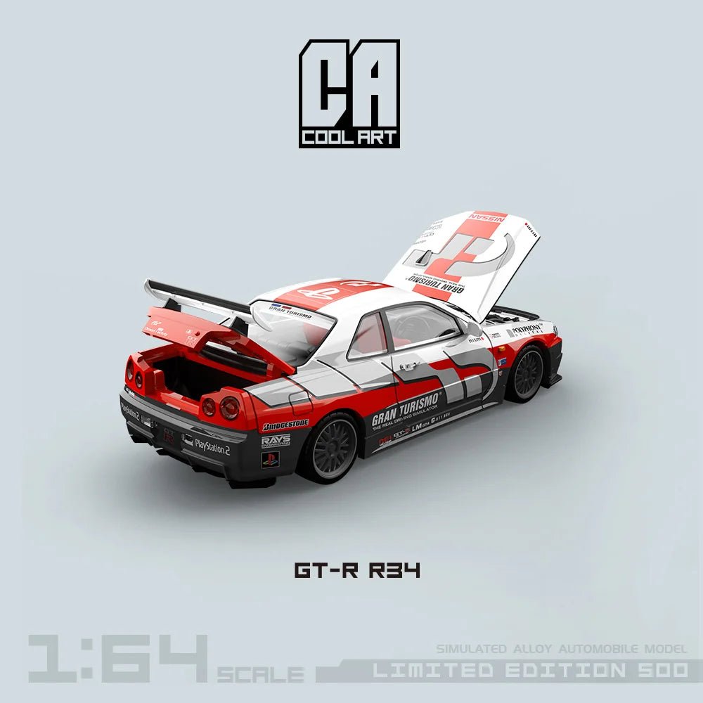 Cool Art GTR R34 Gran Turismo Livery