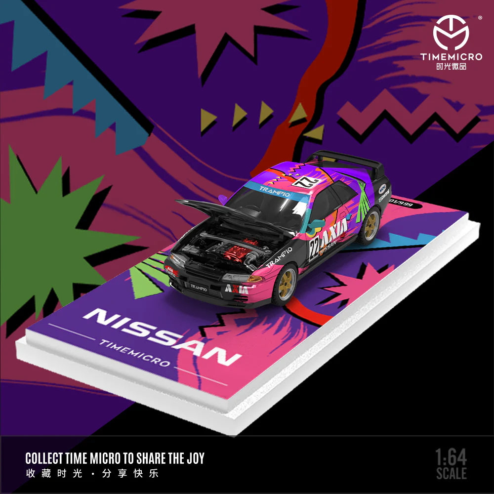 TimeMicro 1:64 Nissan GTR R32 AXIA #22 Livery
