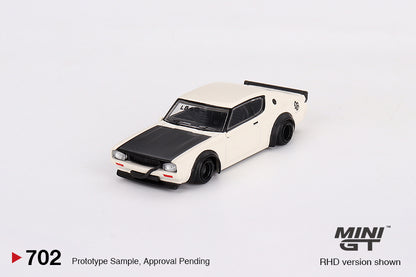 Mini GT 702 Nissan Skyline Kenmeri Liberty Walk White
