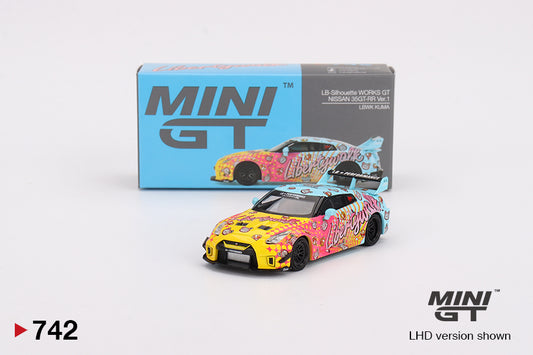 Mini GT 742 LB- Silhouette WORKS GT NISSAN 35GT-RR Ver. 1 LBWK KUMA