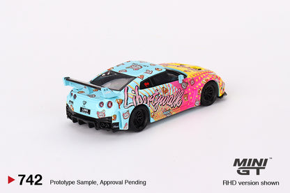 Mini GT 742 LB- Silhouette WORKS GT NISSAN 35GT-RR Ver. 1 LBWK KUMA