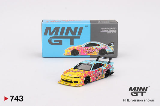 Mini GT 743 NIssan SILVIA (S15) LB-Super Silhouette LBWK KUMA