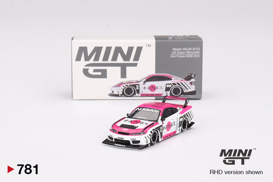 Mini GT 781 Nissan SILVIA (S15) LB-Super Silhouette Auto FInesse SEMA 2023