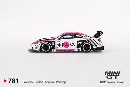 Mini GT 781 Nissan SILVIA (S15) LB-Super Silhouette Auto FInesse SEMA 2023
