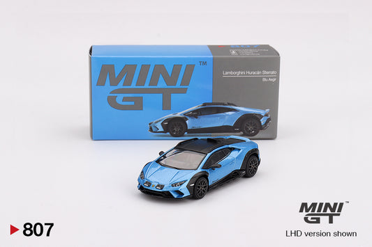 Mini GT 807 Lamborghini Huracan Sterrato Blu Aegir