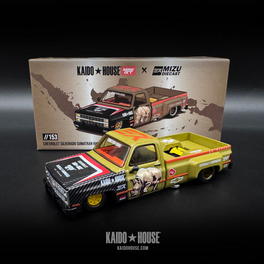 KH-153 Kaido GT Chevrolet Silverado Sumatran Rhino x Mizu Diecast