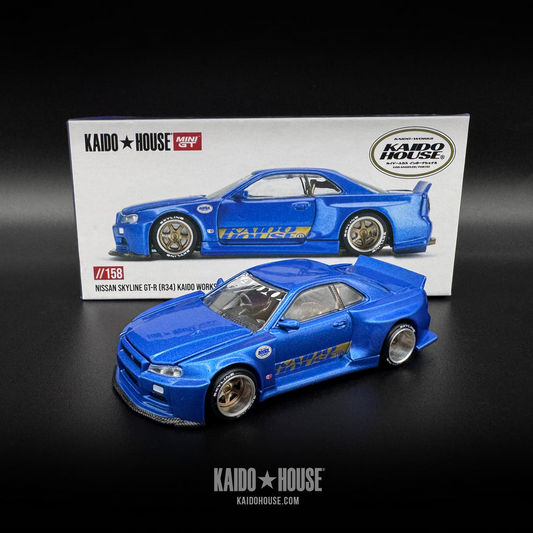 KH-158 Kaido GT Skyline GT-R (R34) Kaido Works™ Shinjuku V2