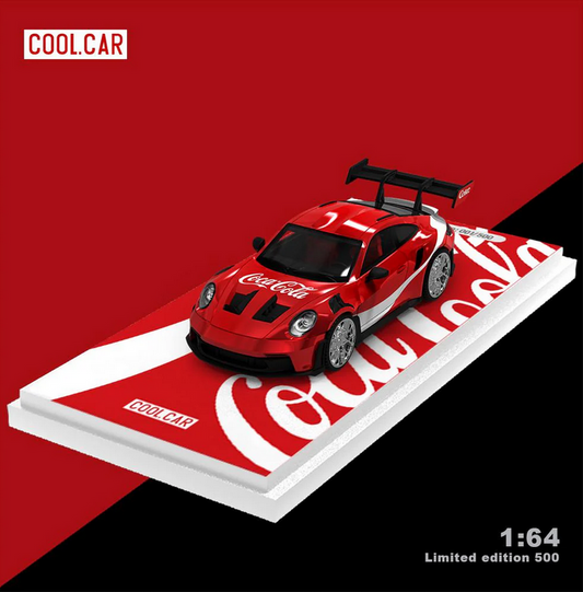 Cool Car Porsche 992 Coca-Cola