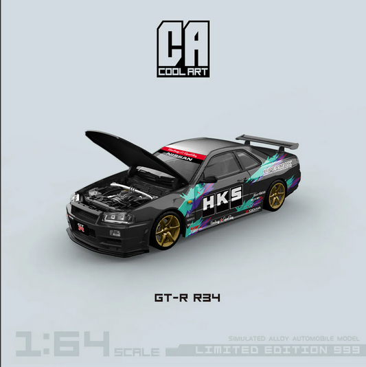 Cool Art GTR R34 HKS Livery