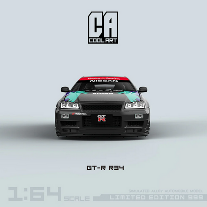 Cool Art GTR R34 HKS Livery