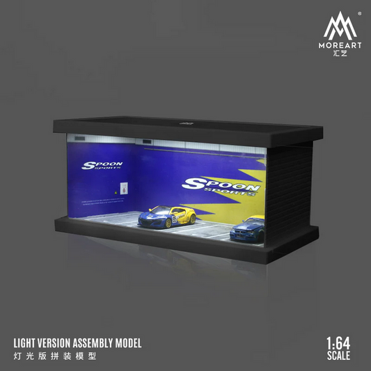 MOREART SPOON Four Car Garage Diorama