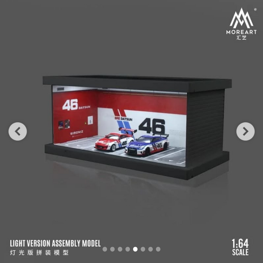 MOREART No. 46 Datsun Four Car Garage Diorama