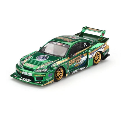 Mini GT 858 Nissan Silvia (S15) LB-Super Silhouette LBWK 2024 Fausto Racing