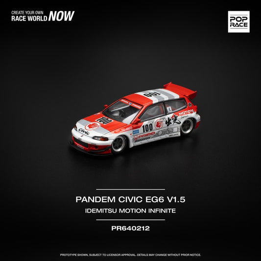 PR64-212 Pop Race Pandem Civic EG6