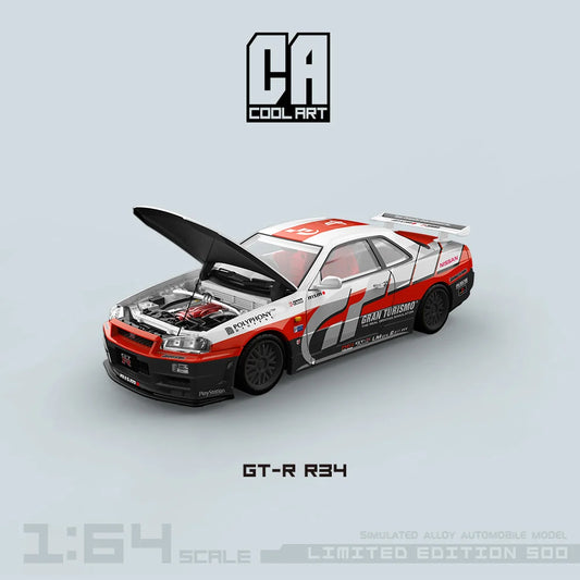 Cool Art GTR R34 Gran Turismo Livery