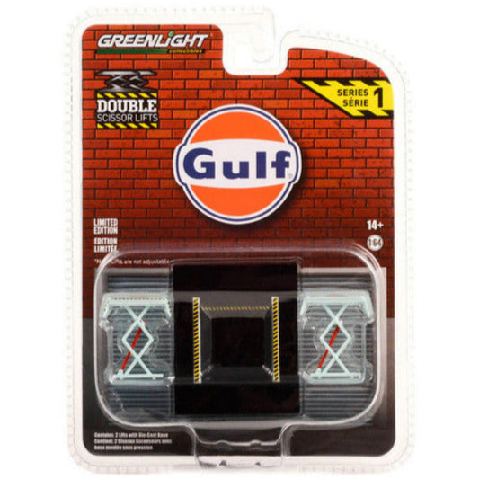 Greenlight Collectibles Double Scissor Lift GULF